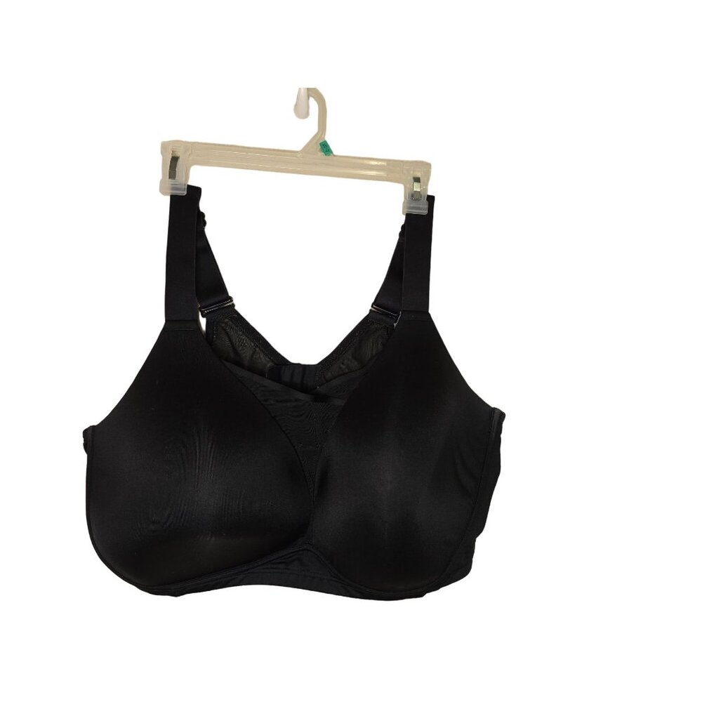 Livi Active Lightly‎ Lined Full Coverage Bra Size 48DDD Black